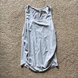 Old Navy Active Breathe On Gray Sleeveless Tank Top (maternity)